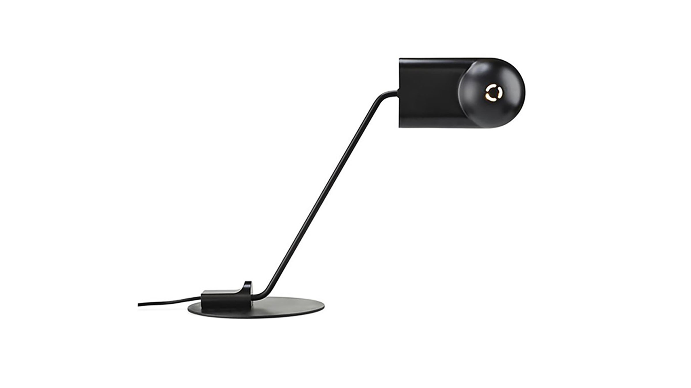 Black / Desktop / BlackMenu / Domo Table Lamp, designed by Joe Colombo