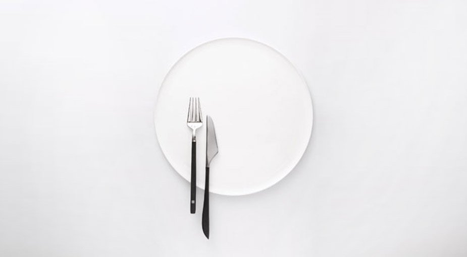 24cm Dinner Plate / Desktop / BlackMenu / Emptiness Dinnerware
