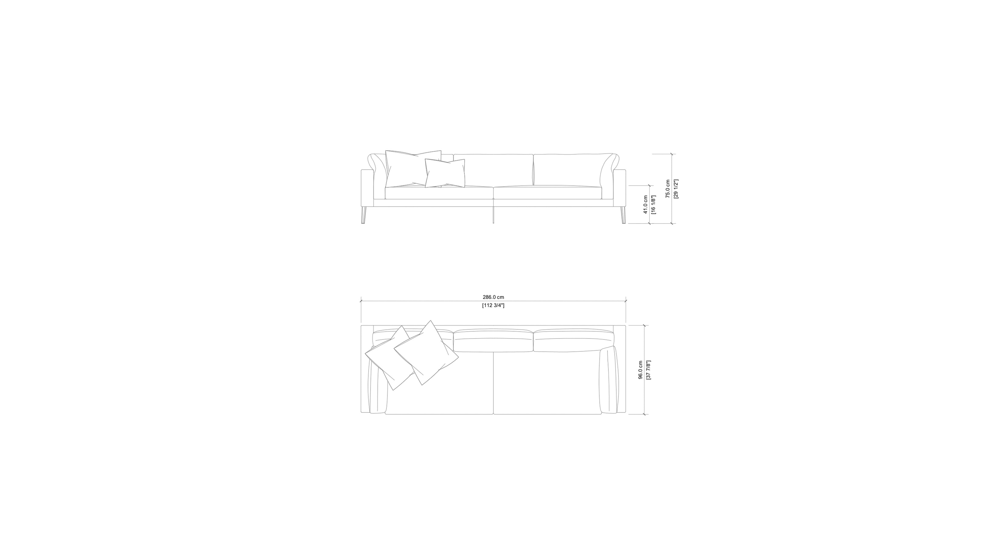 Desktop / BlackMenu / Floyd Hi-2 Sofa, designed by Piero Lissoni made by Living Divani