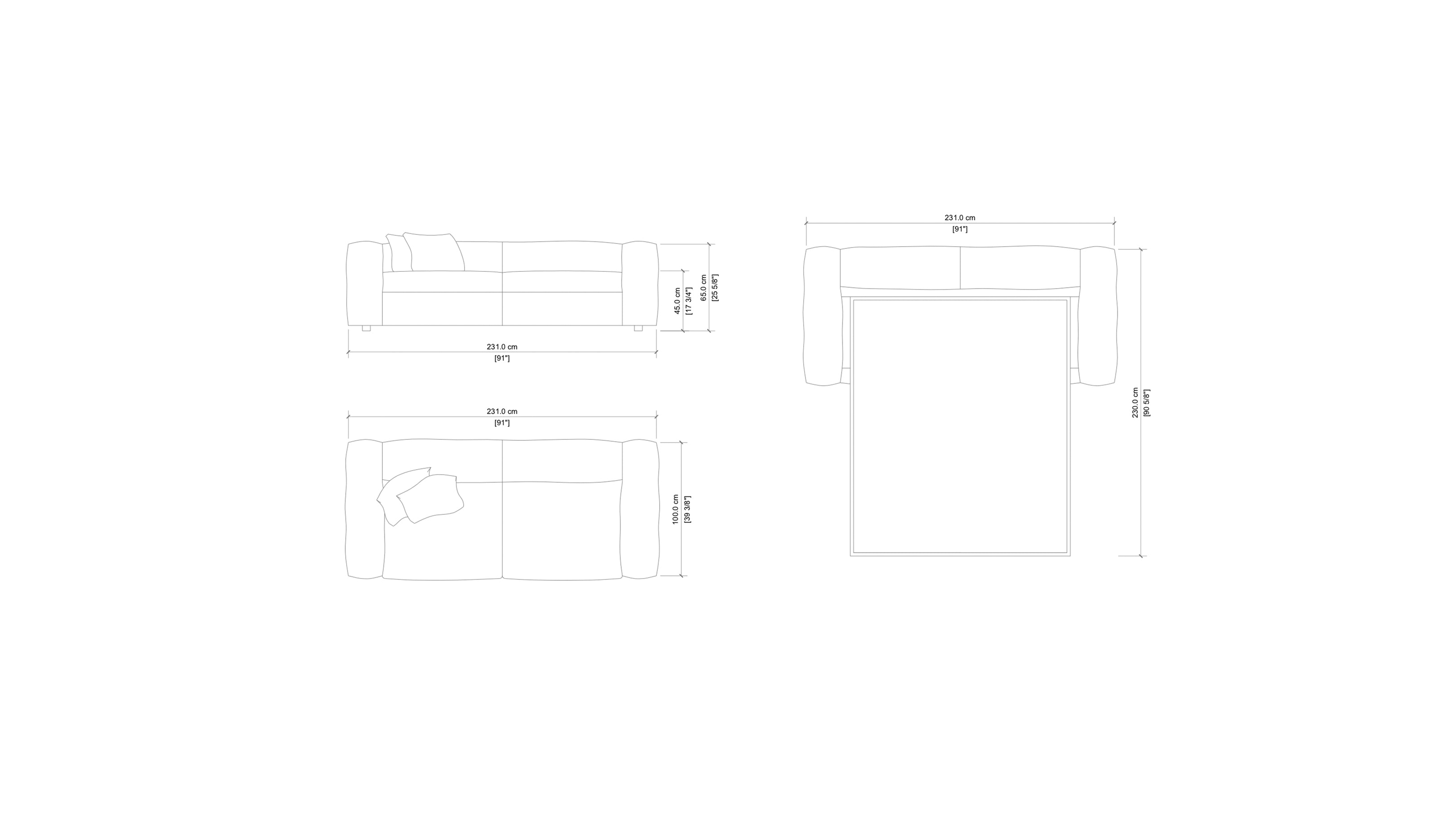 Desktop / BlackMenu / NeoWall Sofabed, designed by Piero Lissoni