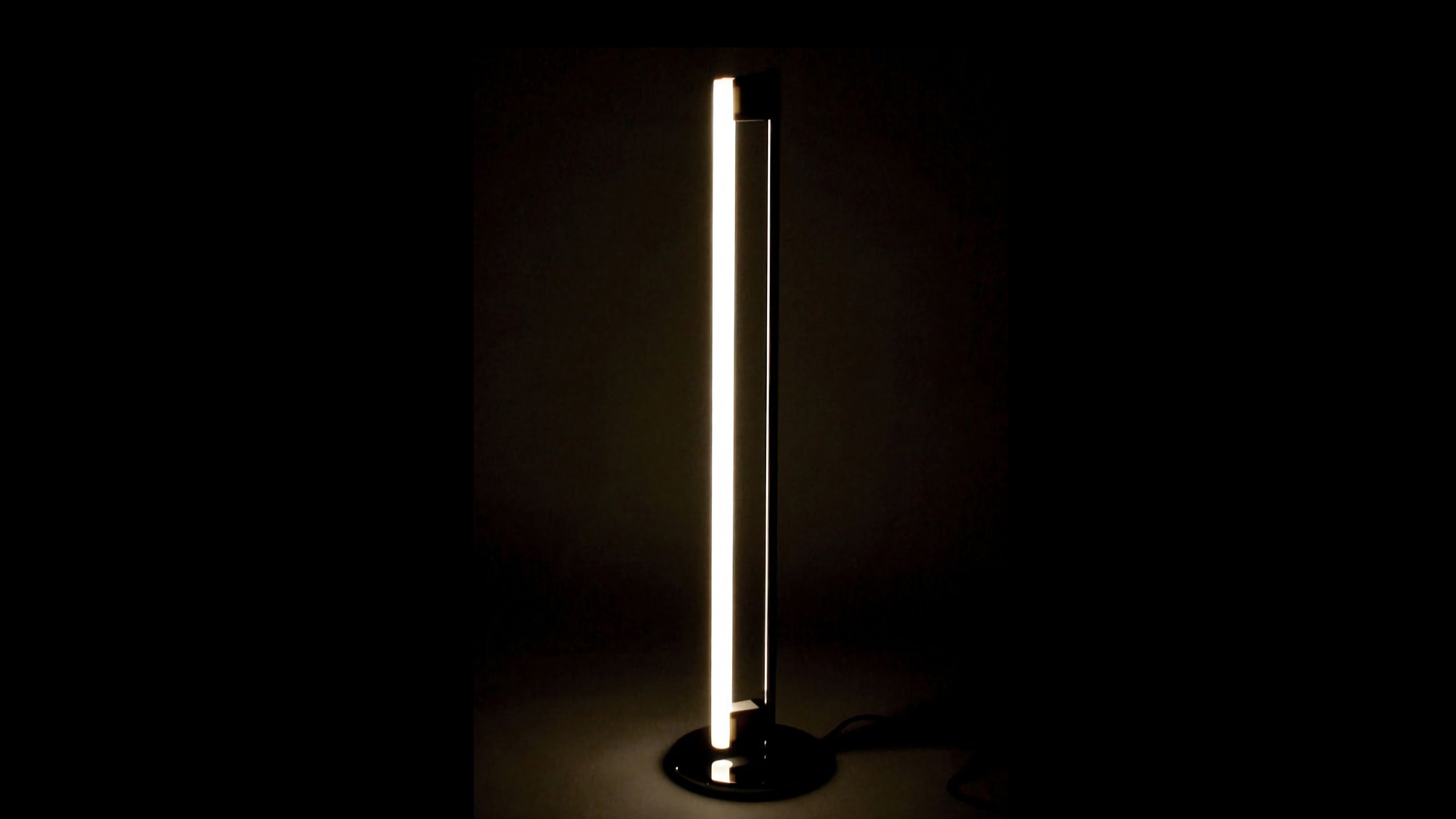 Desktop / WhiteMenu / Tube Light Floor Lamp, designed by Eileen Gray