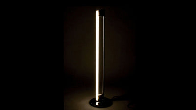 Desktop / WhiteMenu / Tube Light Floor Lamp, designed by Eileen Gray